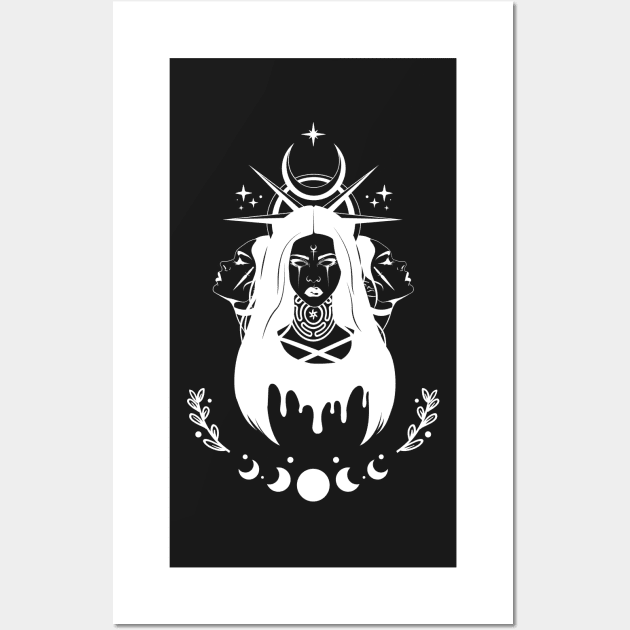 Hecate Witch Goddess Wall Art by soulfulprintss8